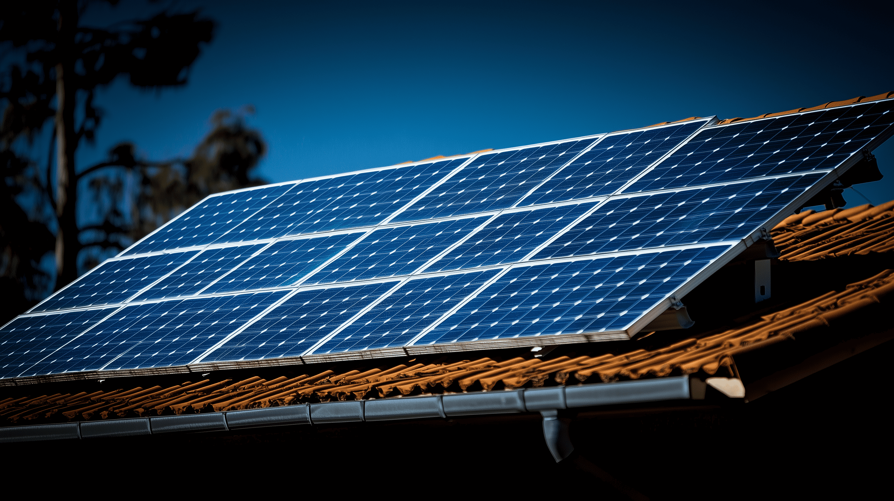 Toiture résidentielle avec panneaux solaires installés en Wallonie pour une énergie verte.