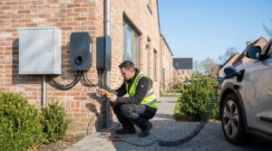 Réglementation bornes électriques 2025 : installation conforme d’une borne en Belgique